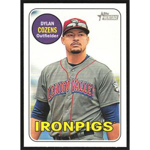 2018 Topps Heritage Minors #21 Dylan Cozens