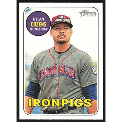 2018 Topps Heritage Minors #21 Dylan Cozens