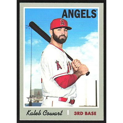2019 Topps Heritage #228 Kaleb Cowart
