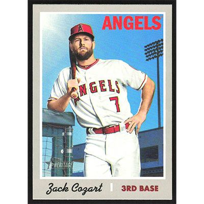 2019 Topps Heritage #397 Zack Cozart
