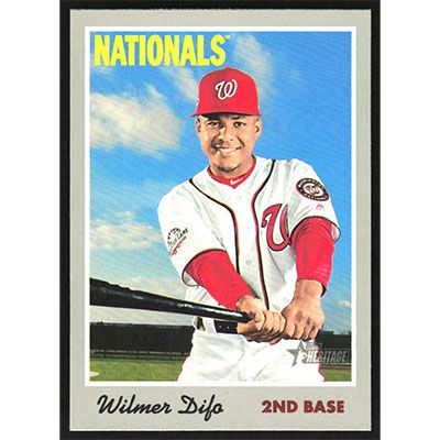 2019 Topps Heritage #84 Wilmer Difo