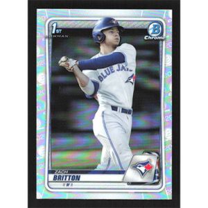 2020 Bowman Chrome Draft Refractors #BD-158 Zach Britton