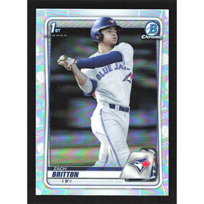 2020 Bowman Chrome Draft Refractors #BD-158 Zach Britton