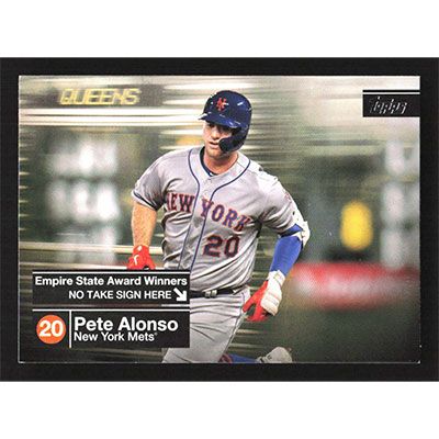 2020 Topps Empire State Awards Winners #ESAW-23 Pete Alonso
