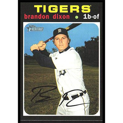 2020 Topps Heritage #122 Brandon Dixon