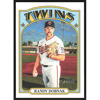 2021 Topps Heritage #334 Randy Dobnak