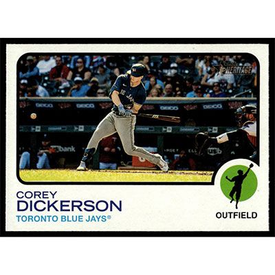 2022 Topps Heritage #306 Corey Dickerson