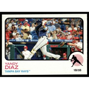 2022 Topps Heritage #363 Yandy Diaz