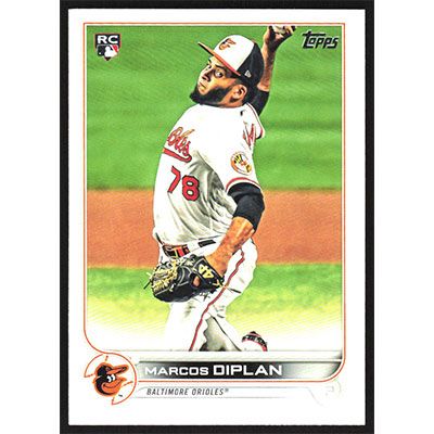2022 Topps #517 Marcos Diplan