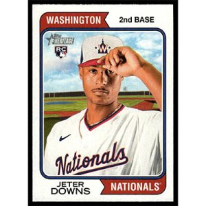 2023 Topps Heritage #84 Jeter Downs