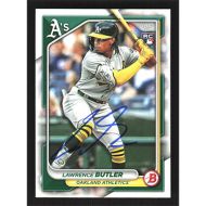2024 Bowman #44 Lawrence Butler Autographed