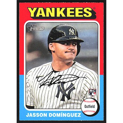 2024 Topps Heritage #399 Jasson Dominguez