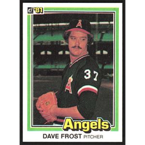 1981 Donruss #52 Dave Frost