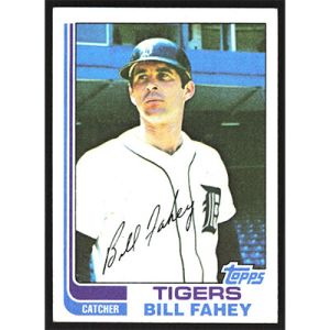 1982 Topps #286 Bill Fahey
