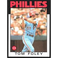 1986 Topps #466 Tom Foley