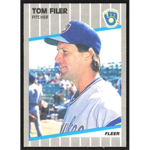 1989 Fleer #185 Tom Filer