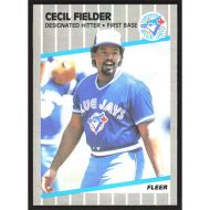 1989 Fleer #232 Cecil Fielder