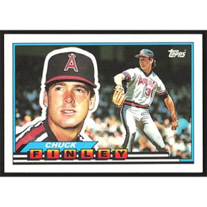 1989 Topps Big #76 Chuck Finley