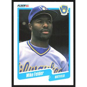 1990 Fleer #321 Mike Felder