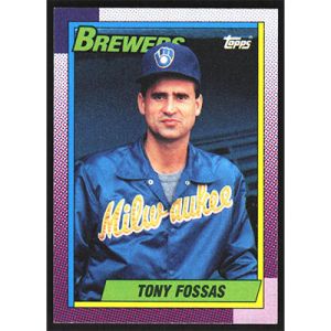 1990 Topps #34 Tony Fossas