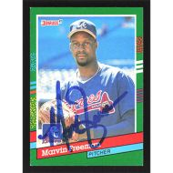 1991 Donruss #619 Marvin Freeman Autographed
