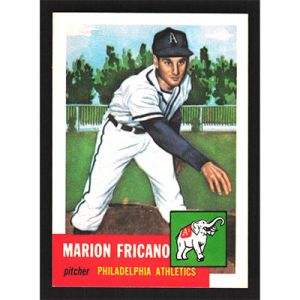 1991 Topps Archives 1953 #199 Marion Fricano