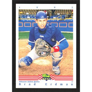 1992 Classic/Best #317 Brad Erdman