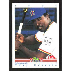 1992 Classic/Best #338 Tony Eusebio