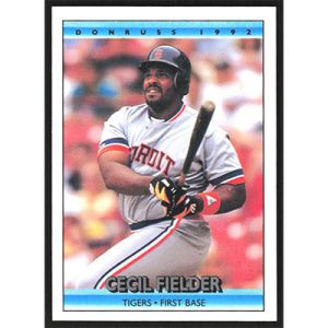 1992 Donruss #206 Cecil Fielder