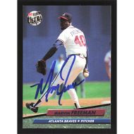 1992 Ultra #458 Marvin Freeman Autographed