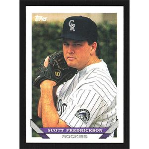 1993 Topps #489 Scott Fredrickson