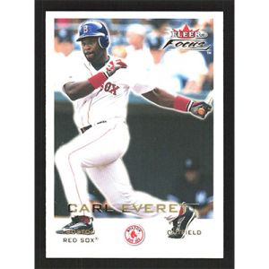 2001 Fleer Focus #17 Carl Everett