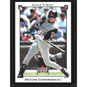 2002 Fleer Premium #57 Steve Finley