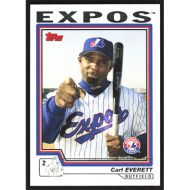 2004 Topps #566 Carl Everett