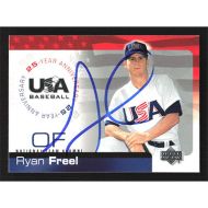 2004 USA Baseball 25th Anniversary #USA-62 Ryan Freel Autographed