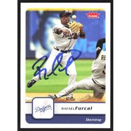 2006 Fleer #66 Rafael Furcal Autographed