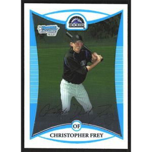 2008 Bowman Chrome Prospects #BCP13 Christopher Frey