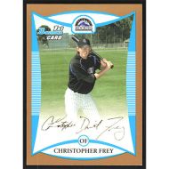 2008 Bowman Prospects Gold #BP13 Christopher Frey