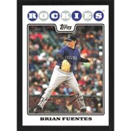 2008 Topps Gold Foil #84 Brian Fuentes