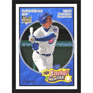 2008 Upper Deck Baseball Heroes Navy Blue #37 Kosuke Fukudome