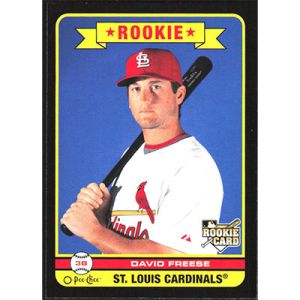 2009 O-Pee-Chee Black #579 David Freese