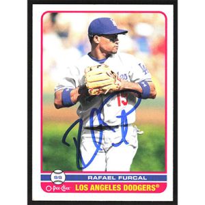 2009 O-Pee-Chee #203 Rafael Furcal Autographed