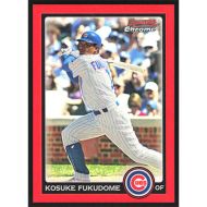 2010 Bowman Chrome Red Refractors #66 Kosuke Fukudome