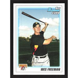 2010 Bowman Prospects #BP64 Wes Freeman