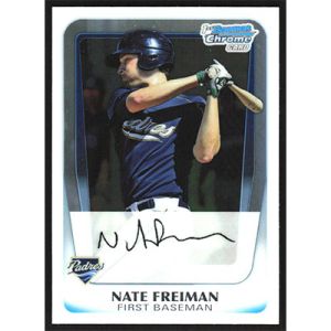 2011 Bowman Chrome Prospects #BCP4 Nate Freiman