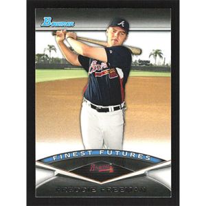 2011 Bowman Finest Futures #FF10 Freddie Freeman