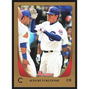 2011 Bowman Gold #67 Kosuke Fukudome