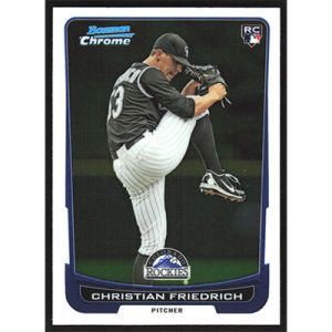 2012 Bowman Chrome Draft #46 Christian Friedrich