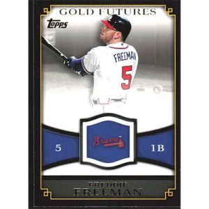 2012 Topps Gold Futures #GF-4 Freddie Freeman