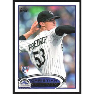 2012 Topps Update #US20 Christian Friedrich